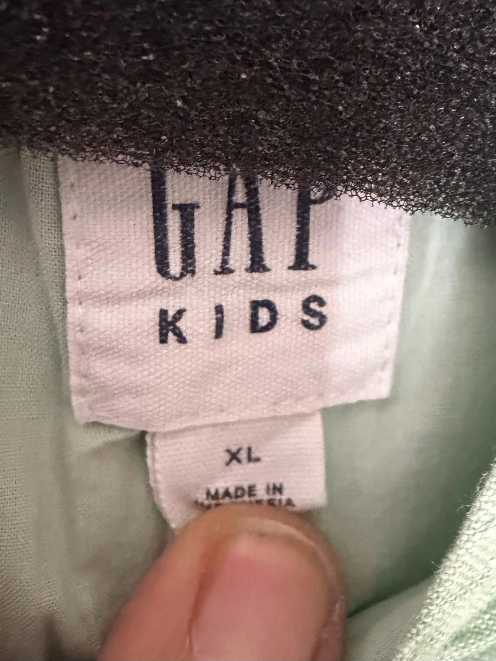 Gap Kids Sleeveless Mint Green Linen Jumpsuit